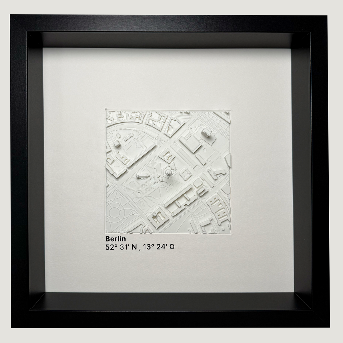Berlin - Fernsehturm 12x12 cm