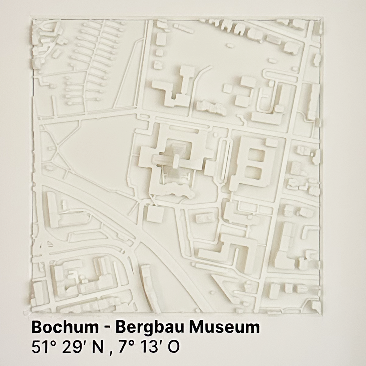 Bochum - Bergbaumuseum 12x12 cm