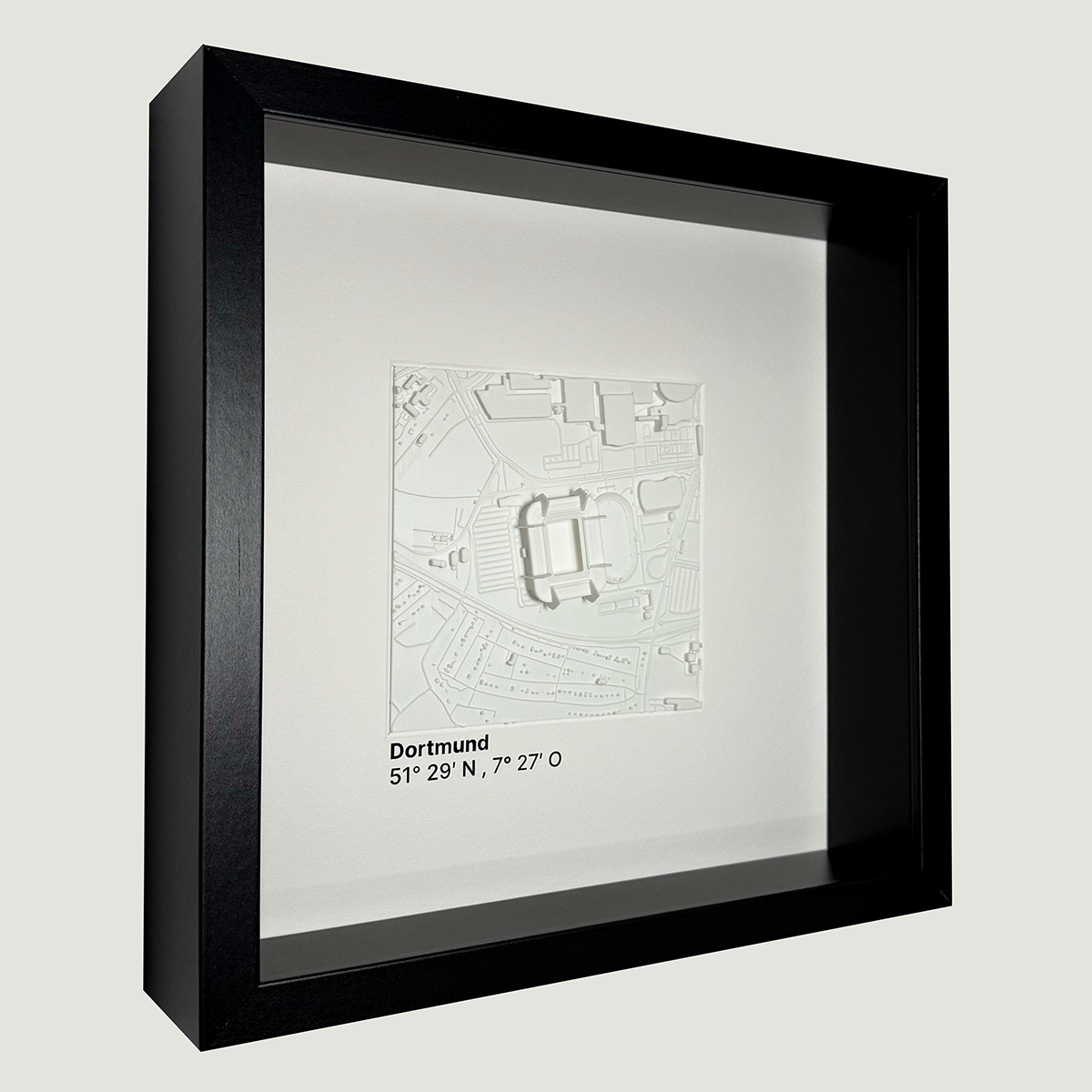 Dortmund - Westfalenstadion 12x12 cm