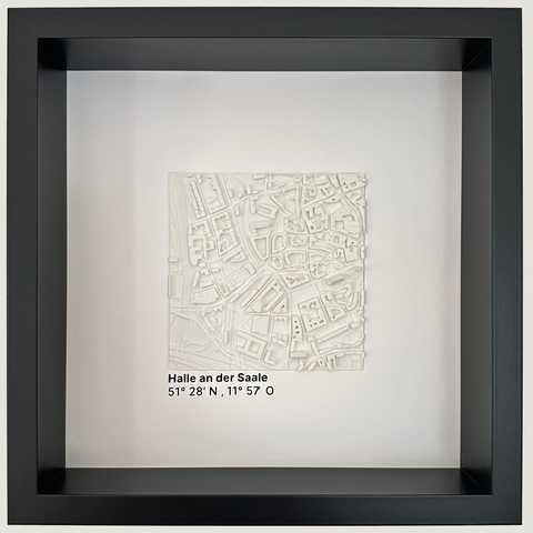Halle an der Saale 12x12 cm
