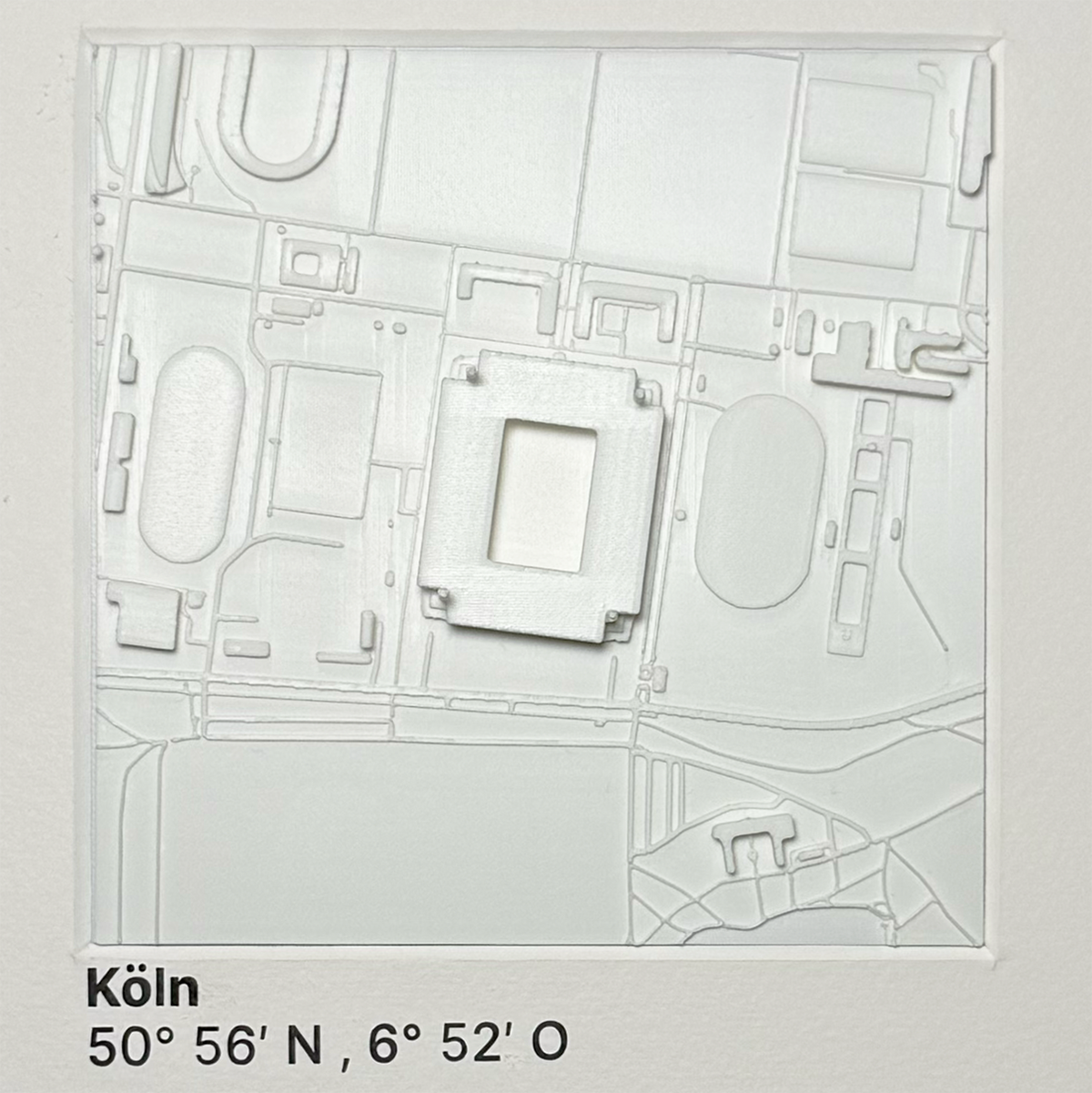 Köln - RheinEnergieSTADION 12x12 cm