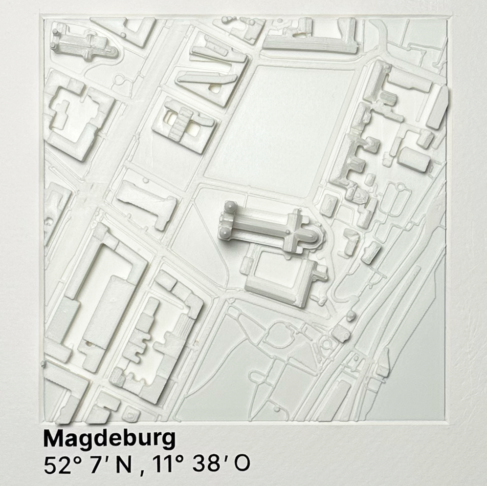 Magdeburg 12x12 cm