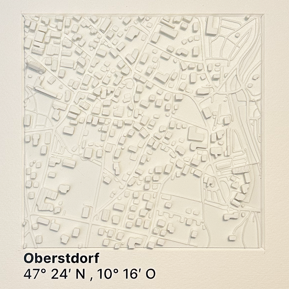 Oberstdorf 12x12 cm