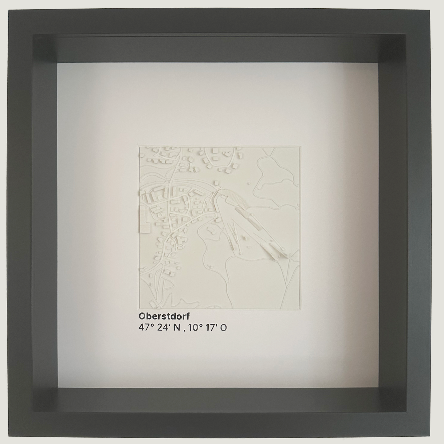 Oberstdorf - Skisprungschanze 12x12 cm