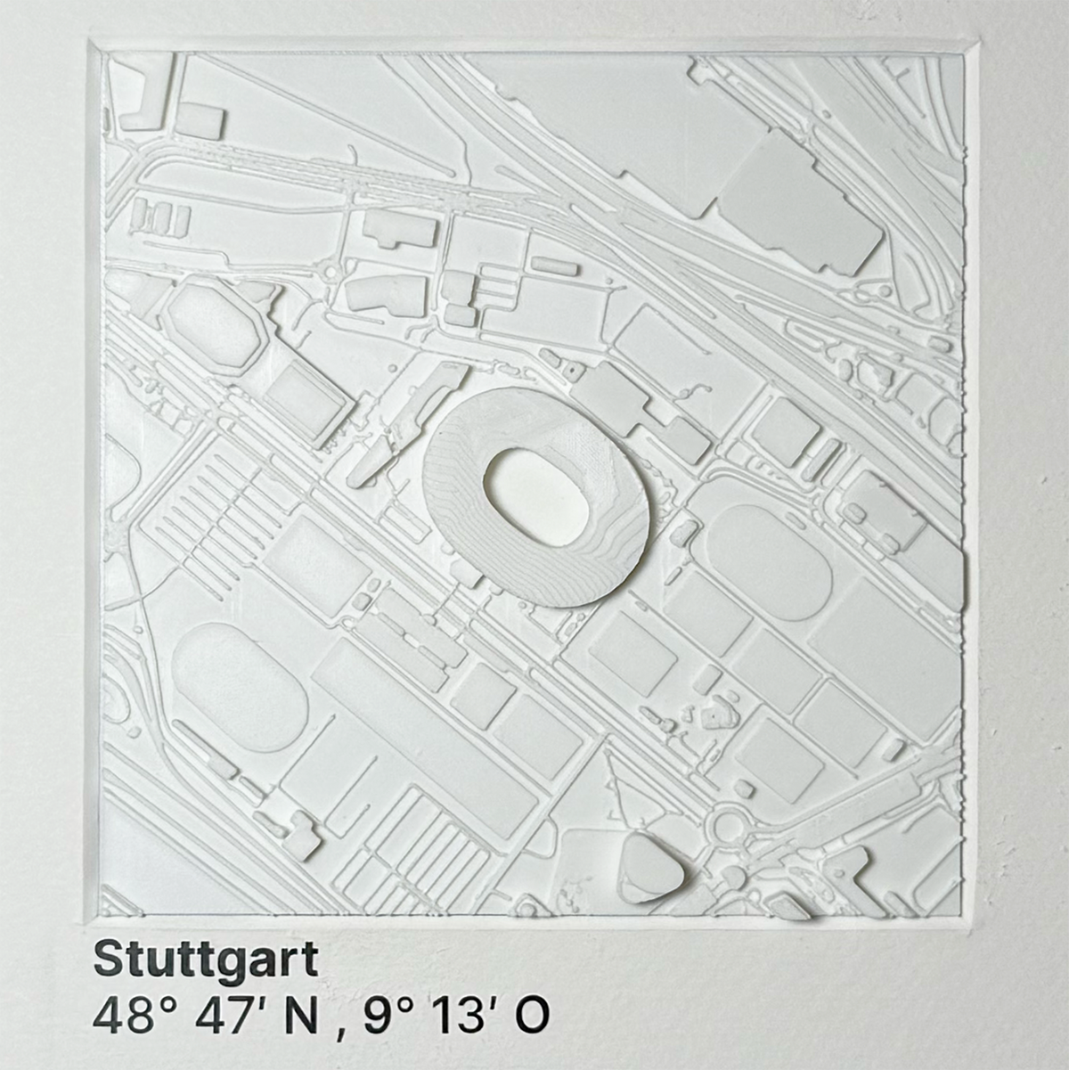 Stuttgart - MHP Arena 12x12 cm