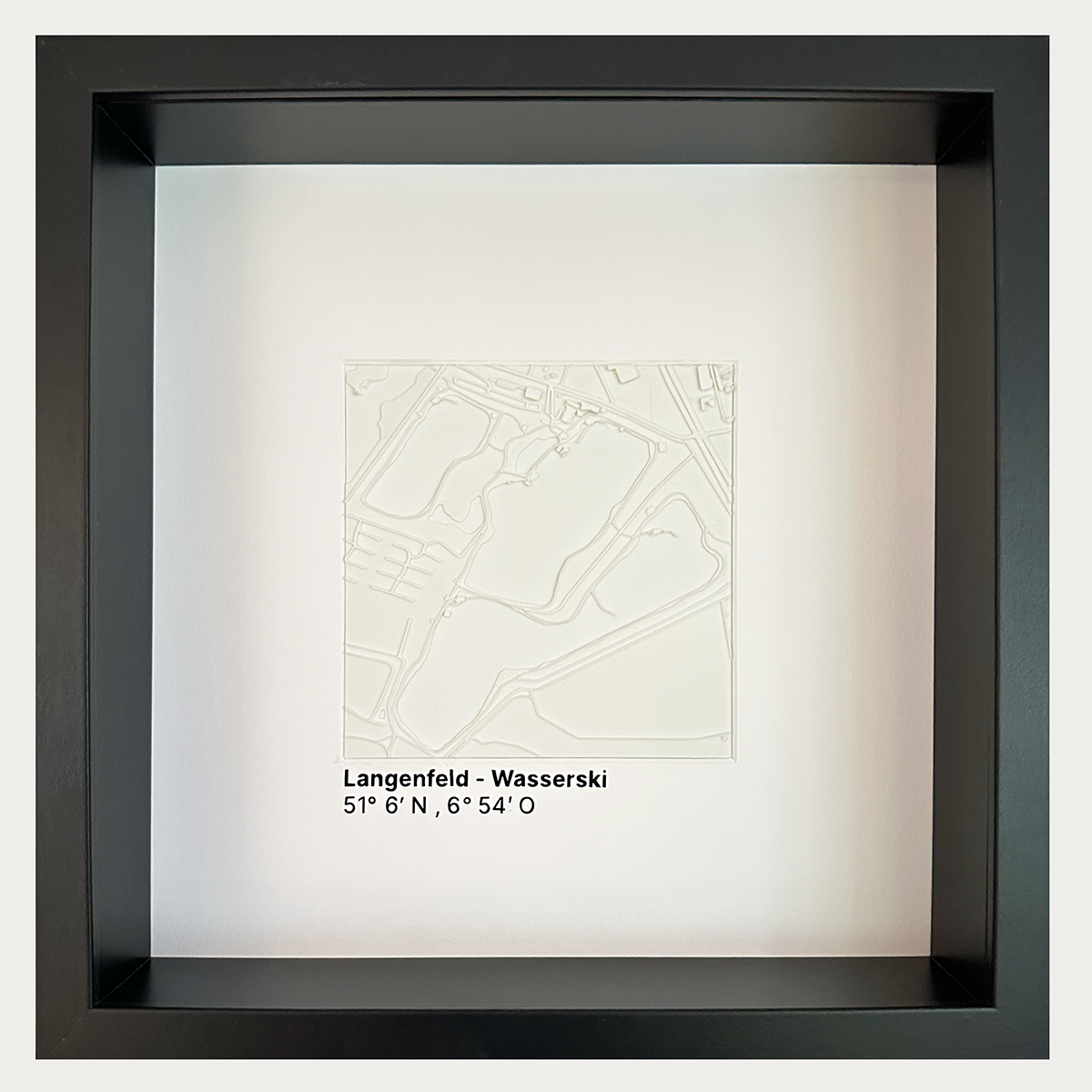 Langenfeld - Wasserski 12x12 cm