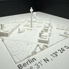 Berlin - Fernsehturm 12x12 cm