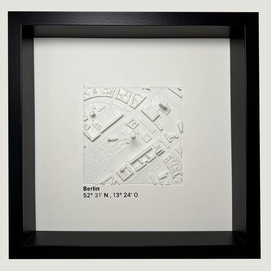 Berlin - Fernsehturm 12x12 cm