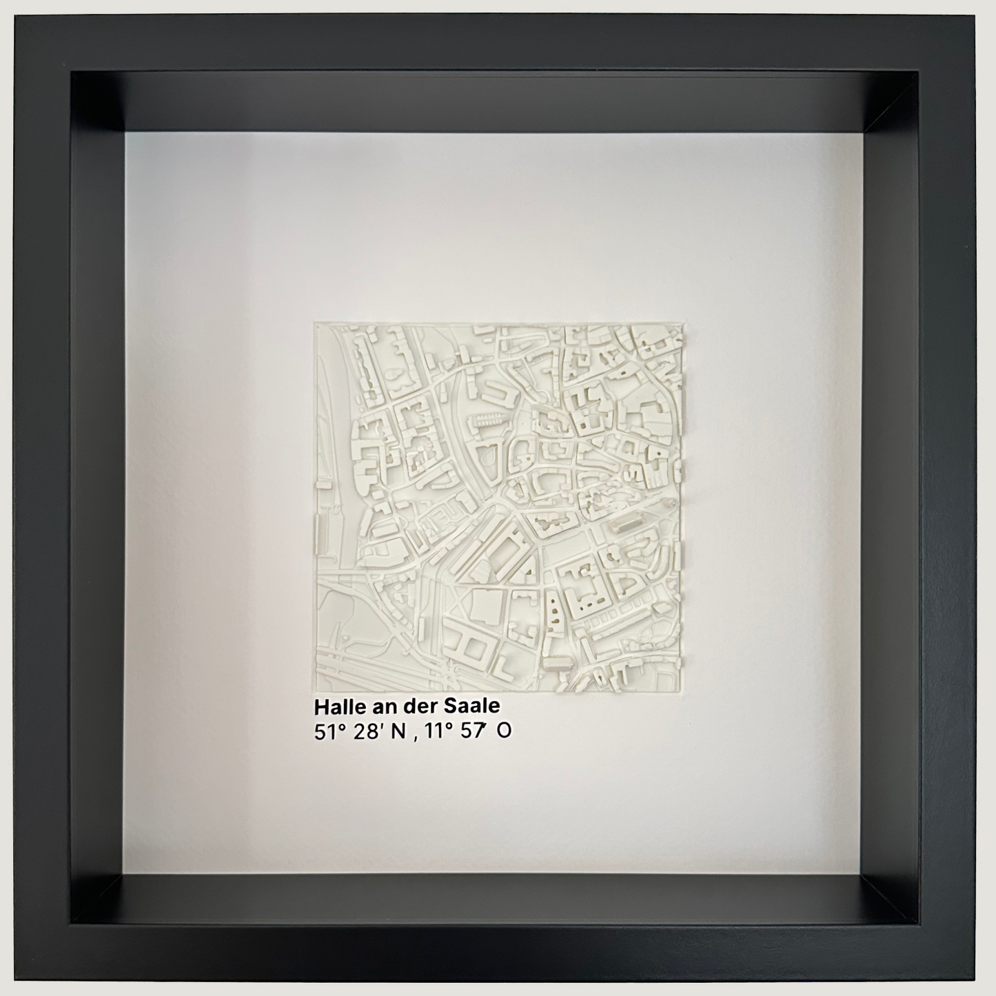Halle an der Saale 12x12 cm