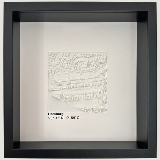 Hamburg 12x12 cm