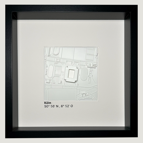 Köln - Stadion 12x12 cm