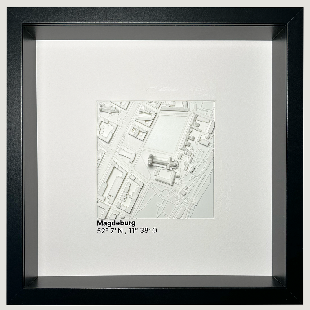 Magdeburg 12x12 cm