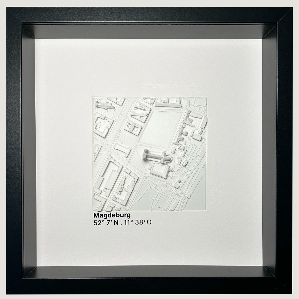 Magdeburg 12x12 cm
