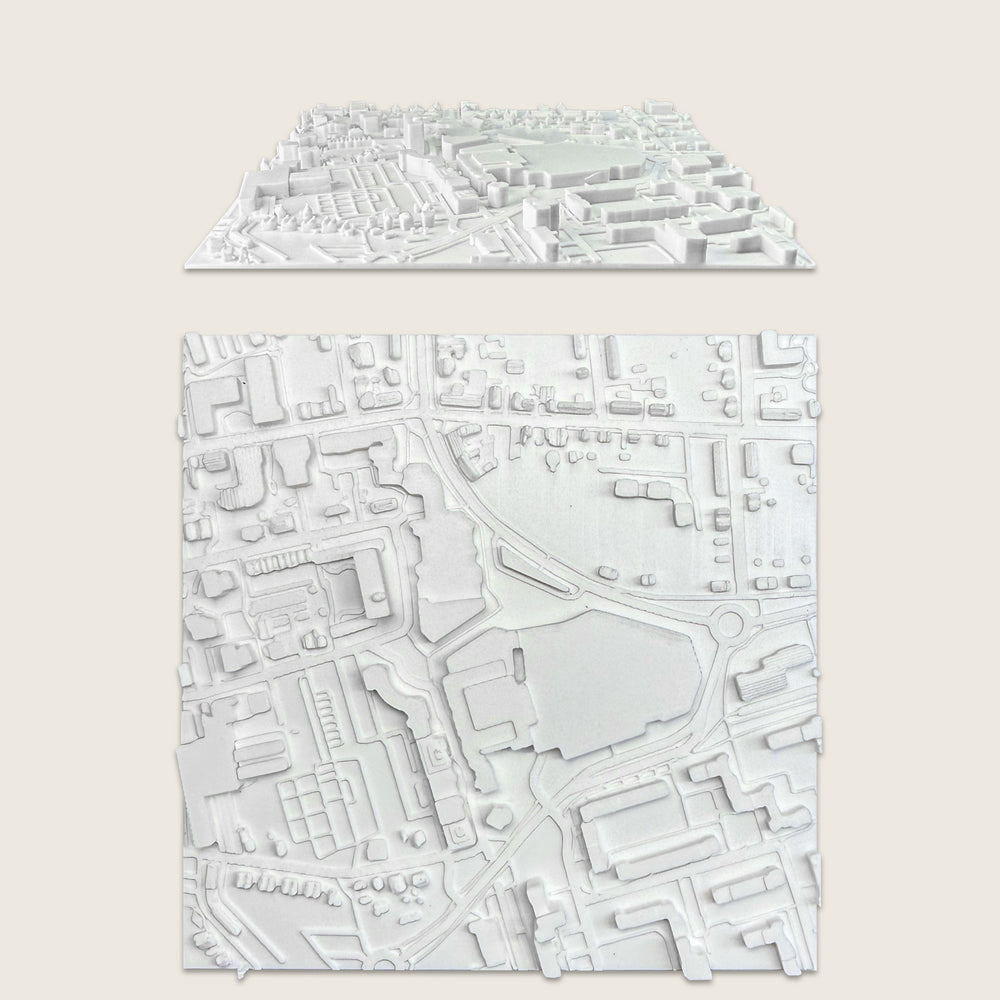 Monheim am Rhein - Mitte 12x12 cm