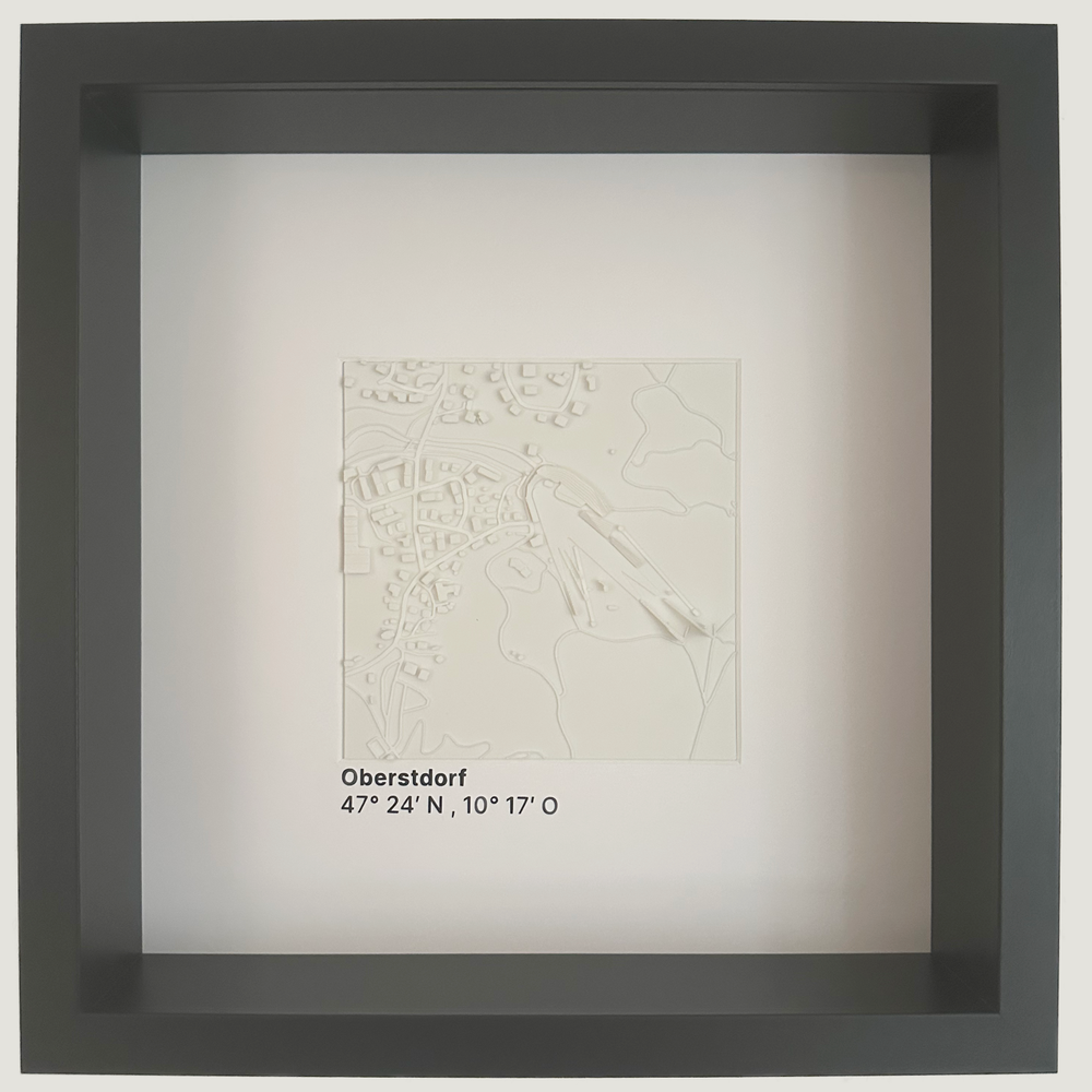 Oberstdorf - Skisprungschanze 12x12 cm