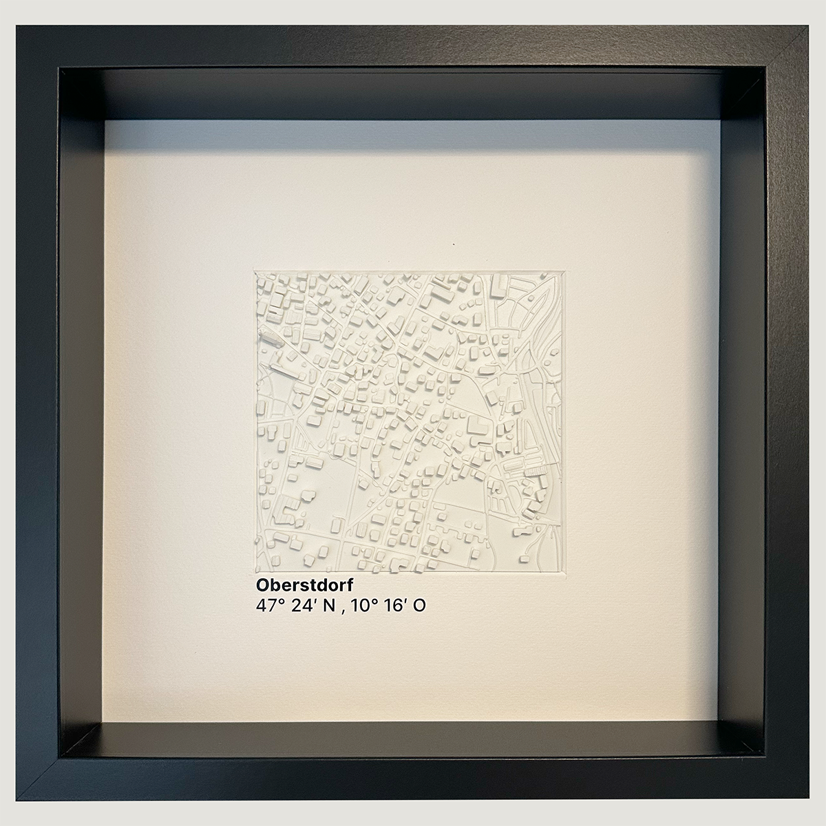 Oberstdorf 12x12 cm