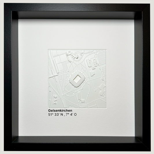 Gelsenkirchen - Veltins Arena 12x12 cm