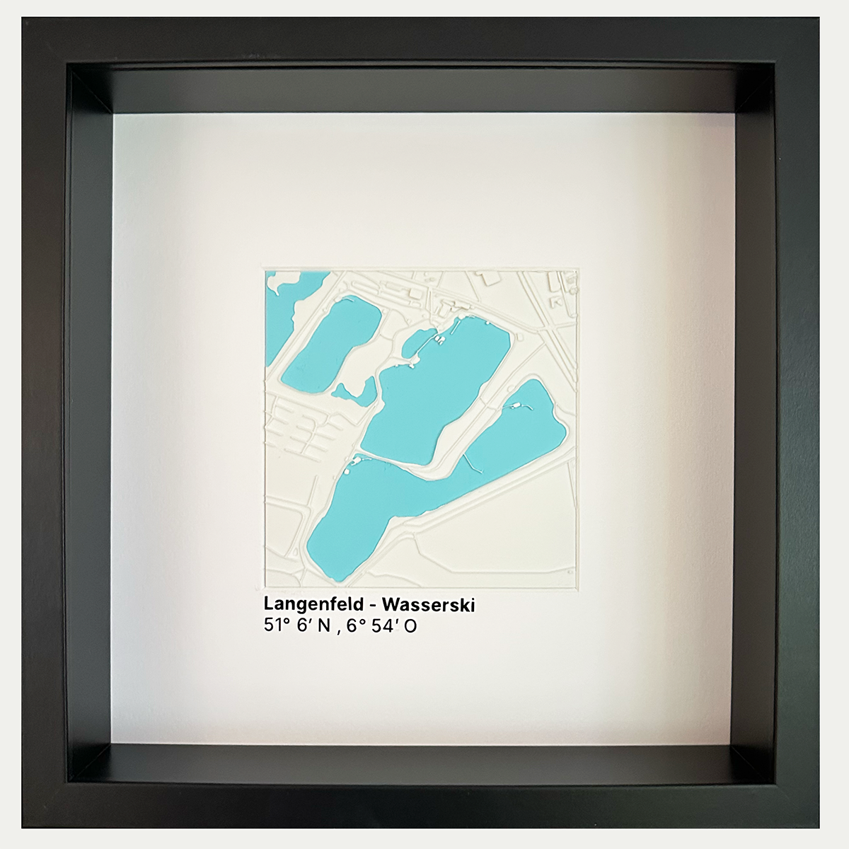 Langenfeld - Wasserski 12x12 cm