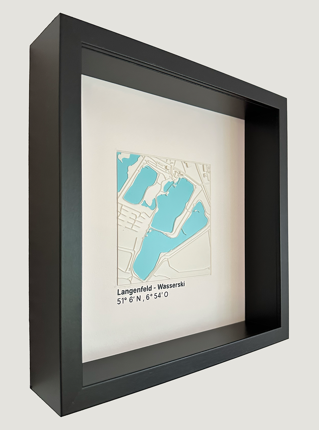 Langenfeld - Wasserski 12x12 cm